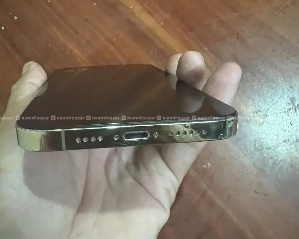 iphone 12pro max 128gb gold 3