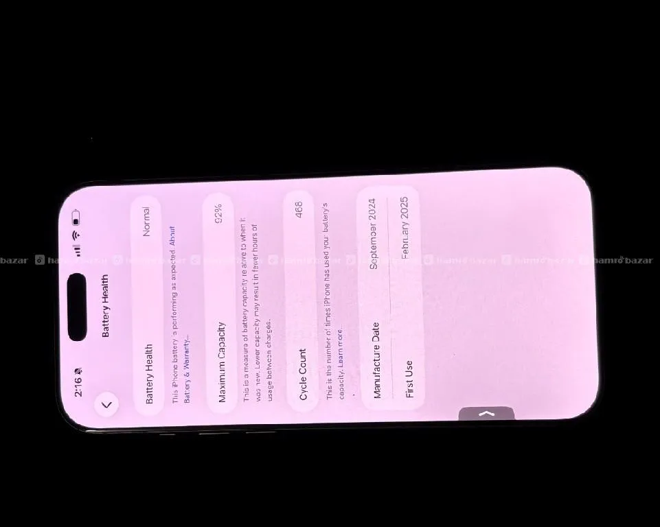 Iphone 16 pro max 512gb( Desert Titanium) 3