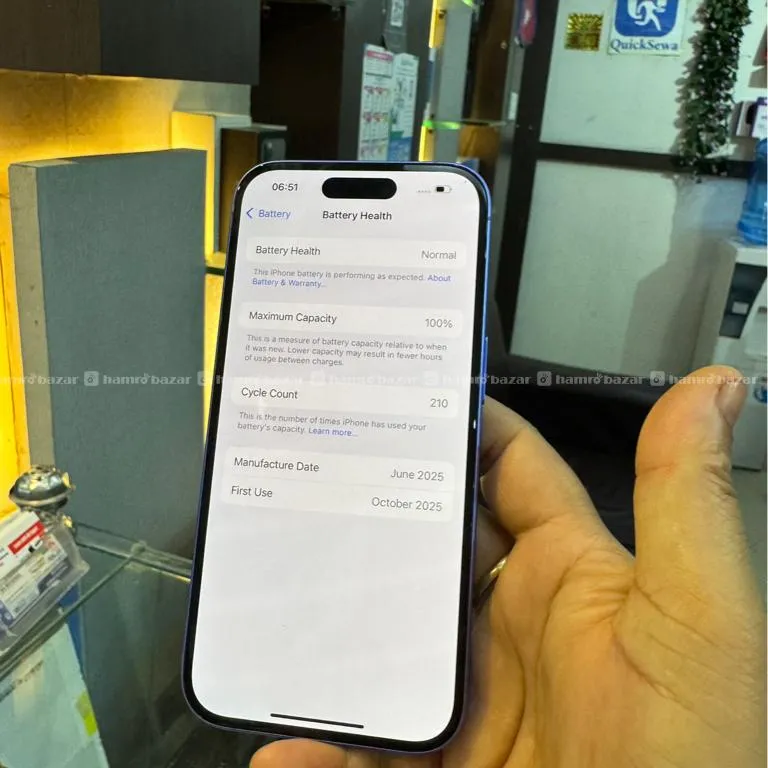 iphone 16 128GB 100%Battery Health Genune set All 3