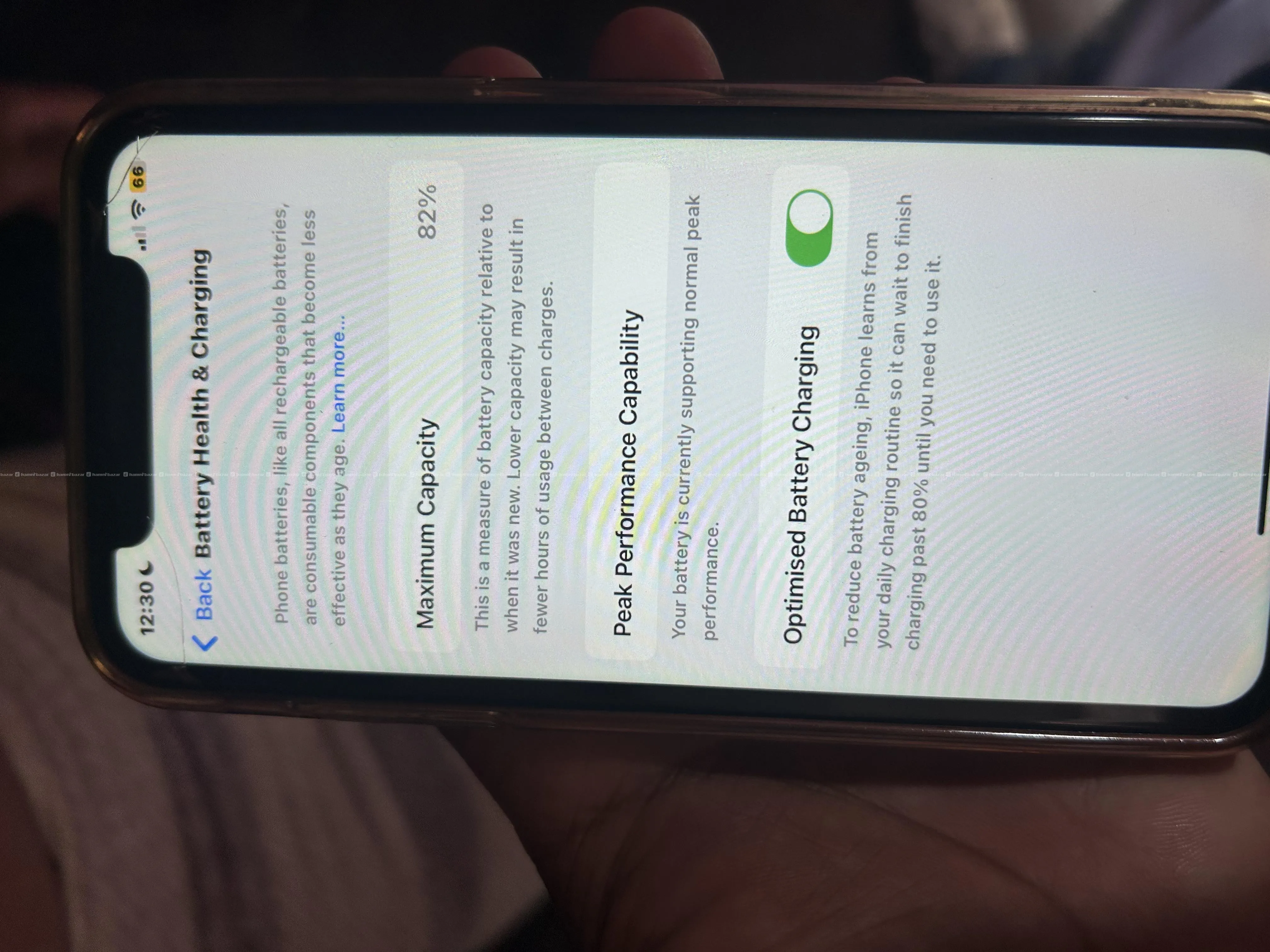 iphone Xr on sell 64GB storage/ battery health 82% 2