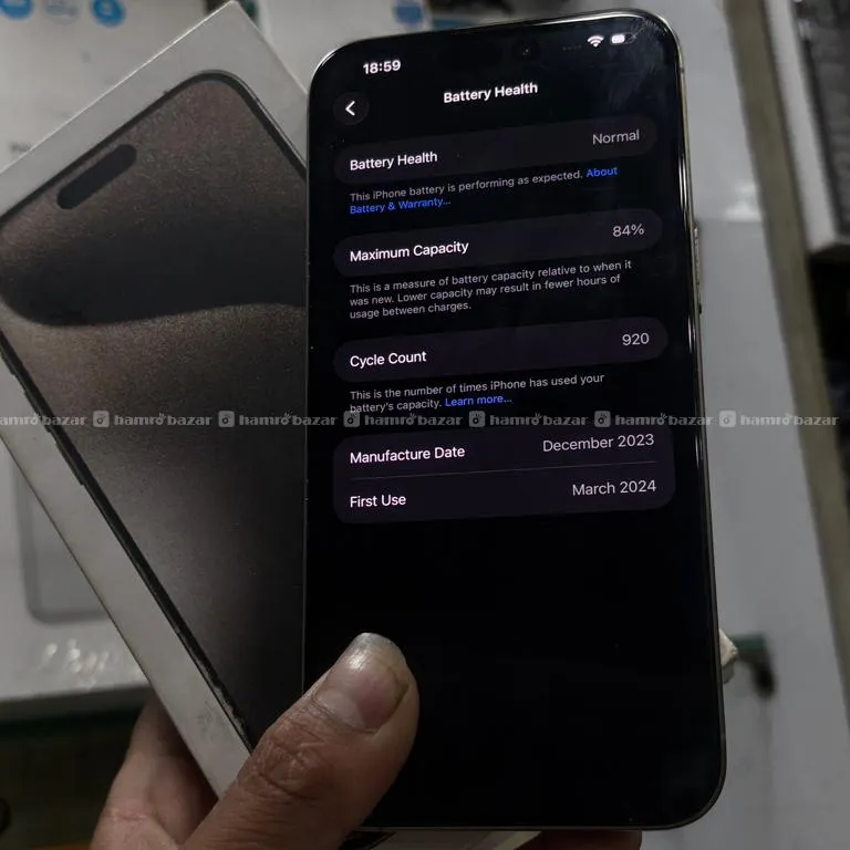 iPhone 15 Pro Max (256B) With IME Matching Box‼️ 2