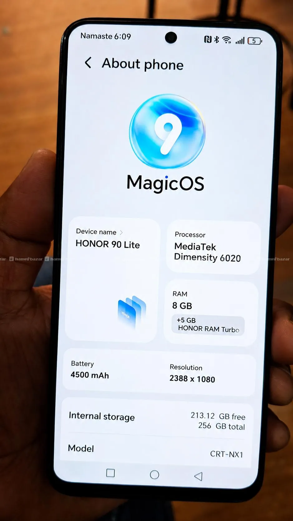 Mobile HONOR 90 lite 1
