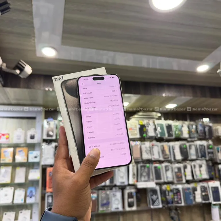iPhone 15 Pro Max - 256gb - With Box 🔥 2