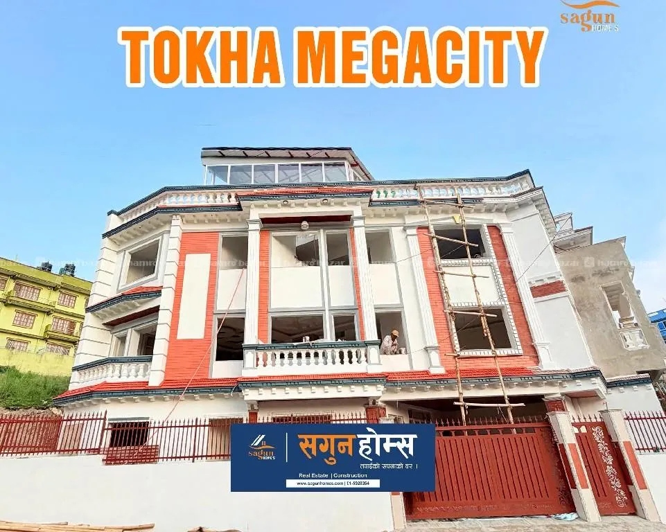 Brand New Semi Bunglow On Sale at Tokha, MeghaCity 2