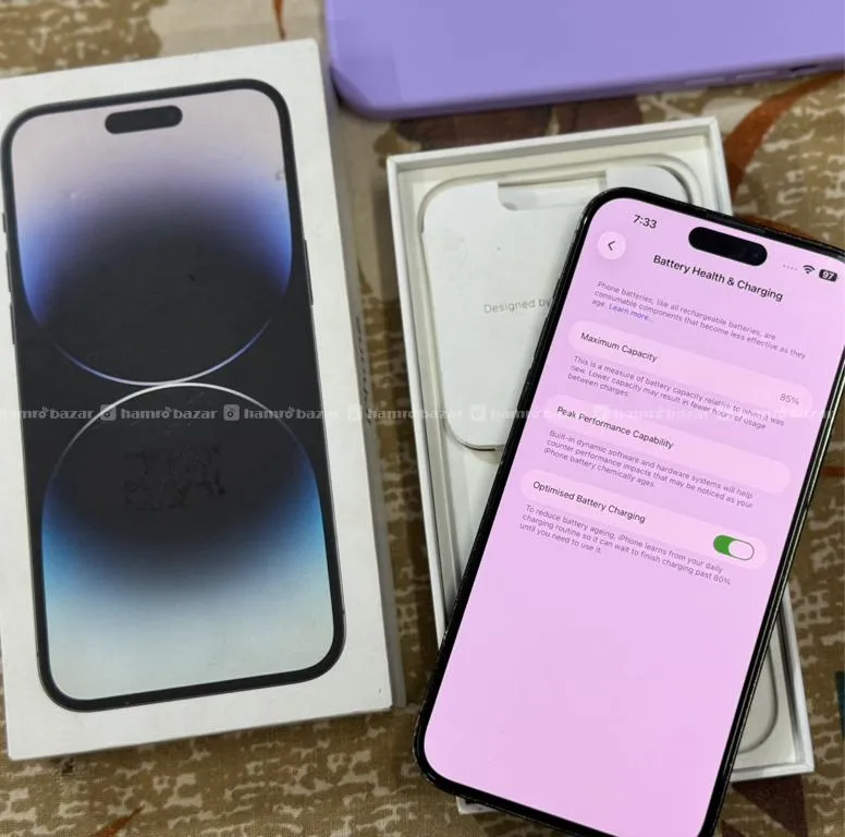 IPhone 14 Pro Max 128GB 85% BH 5