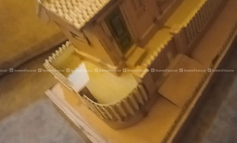 small diy nepali style house of cardboard 4