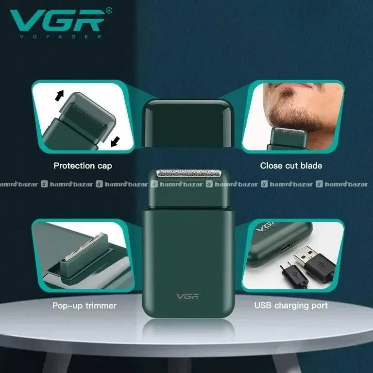 VGR V-390 Professional Mens Shaver 4
