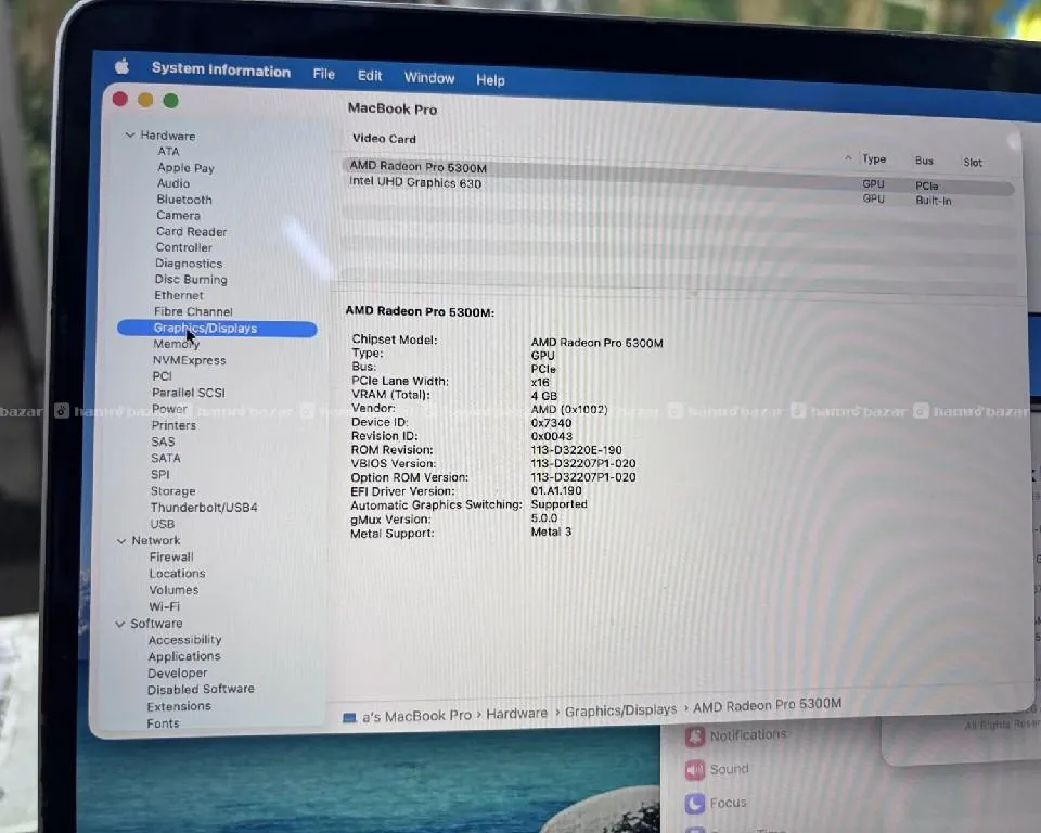 MacBook pro 2019,16gb,512gb ssd laptop. 2