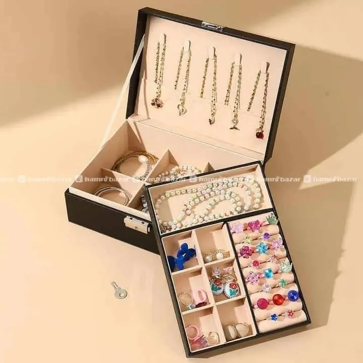Jewelry Box Organizer with Key 6
