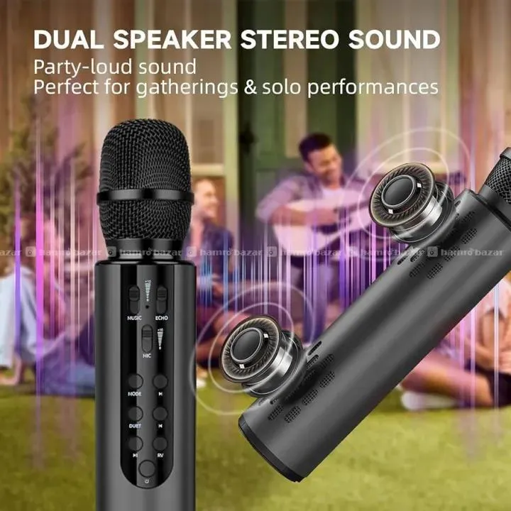 WSTER Ws-M6 Wireless Bluetooth Karaoke Microphone 2