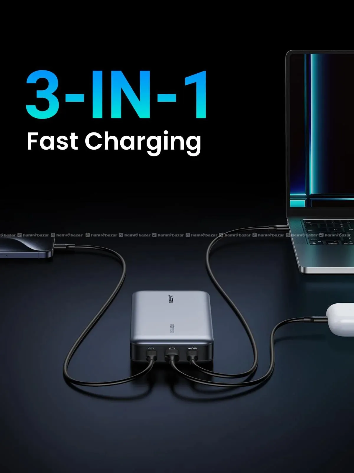 UGREEN 145W  25000 MAH POWERBANK 3