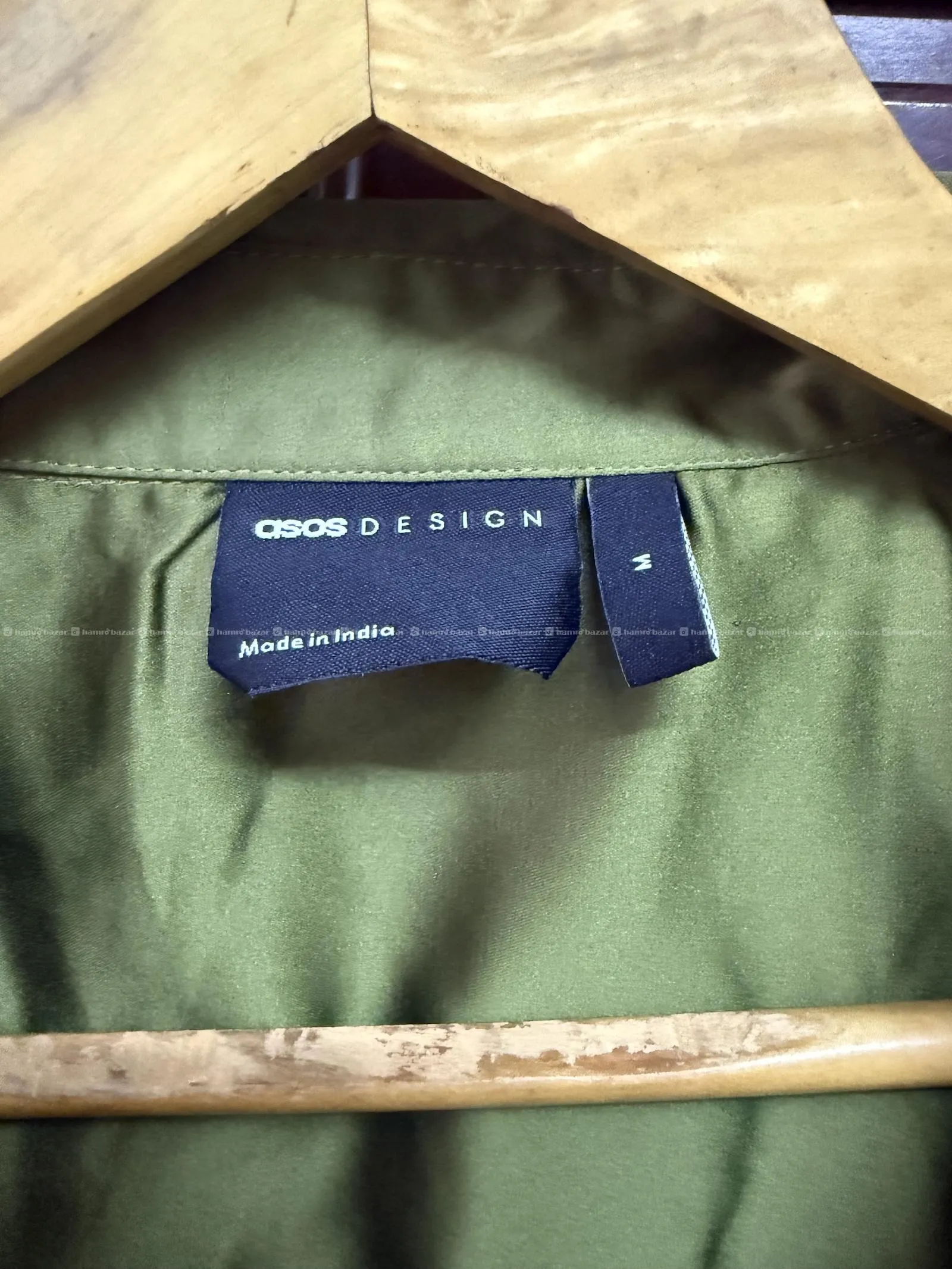 ASOS DESIGN Men Slim Fit Green Shirt 2