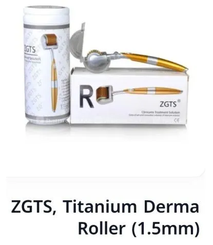 ZGTS Titanium Derma Roller 1.5mm 4