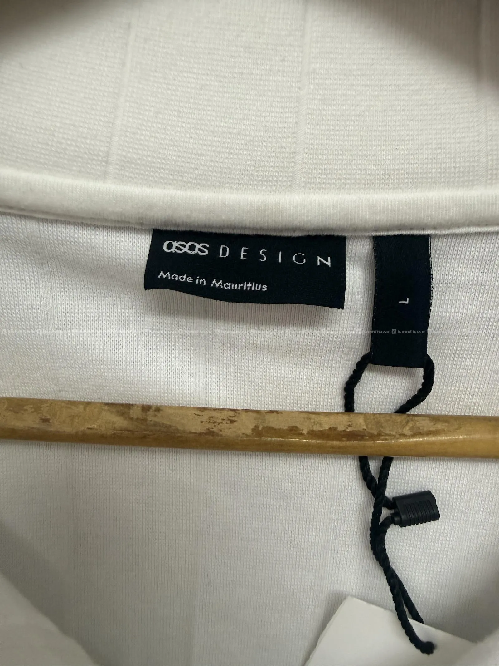 ASOS DESIGN Oversized Boxy Fit Polo White T-Shirt 4