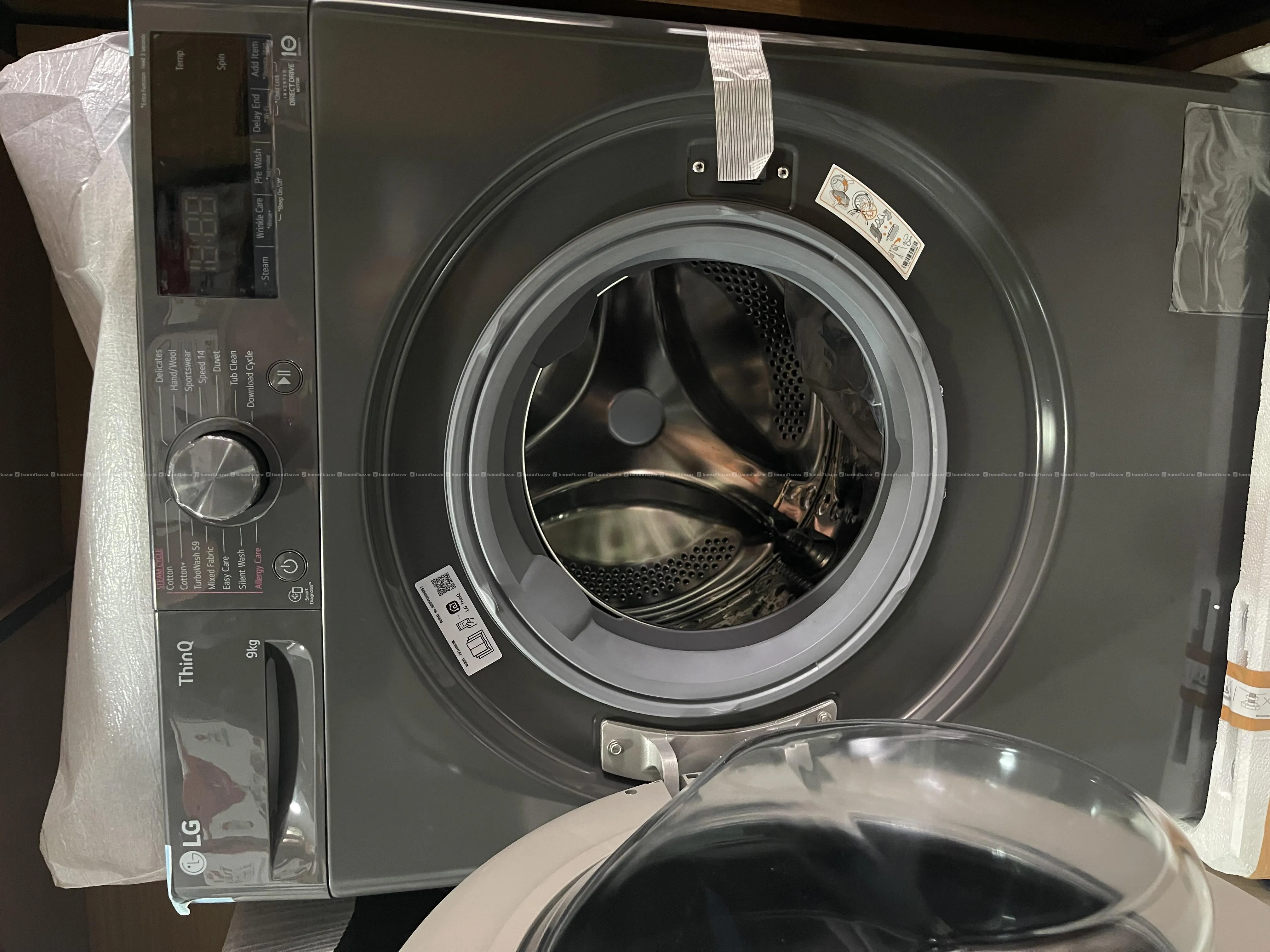 LG WASHING MACHINE THINQ 9kg 4