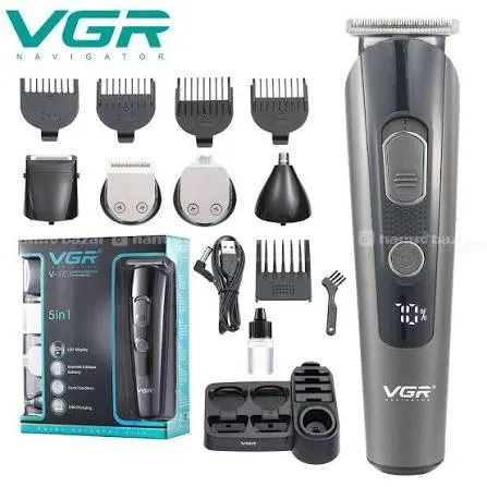 VGR V175  5 in 1 Professional Cordless trimmer 7