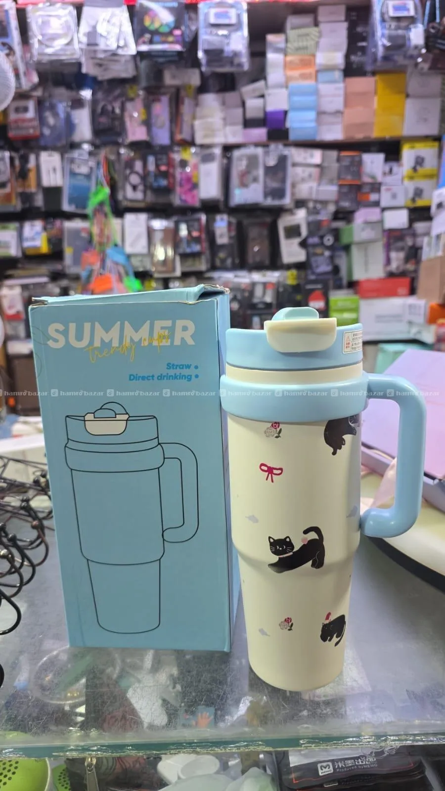 Summer Trendy Cups - Direct drinking with straw 2