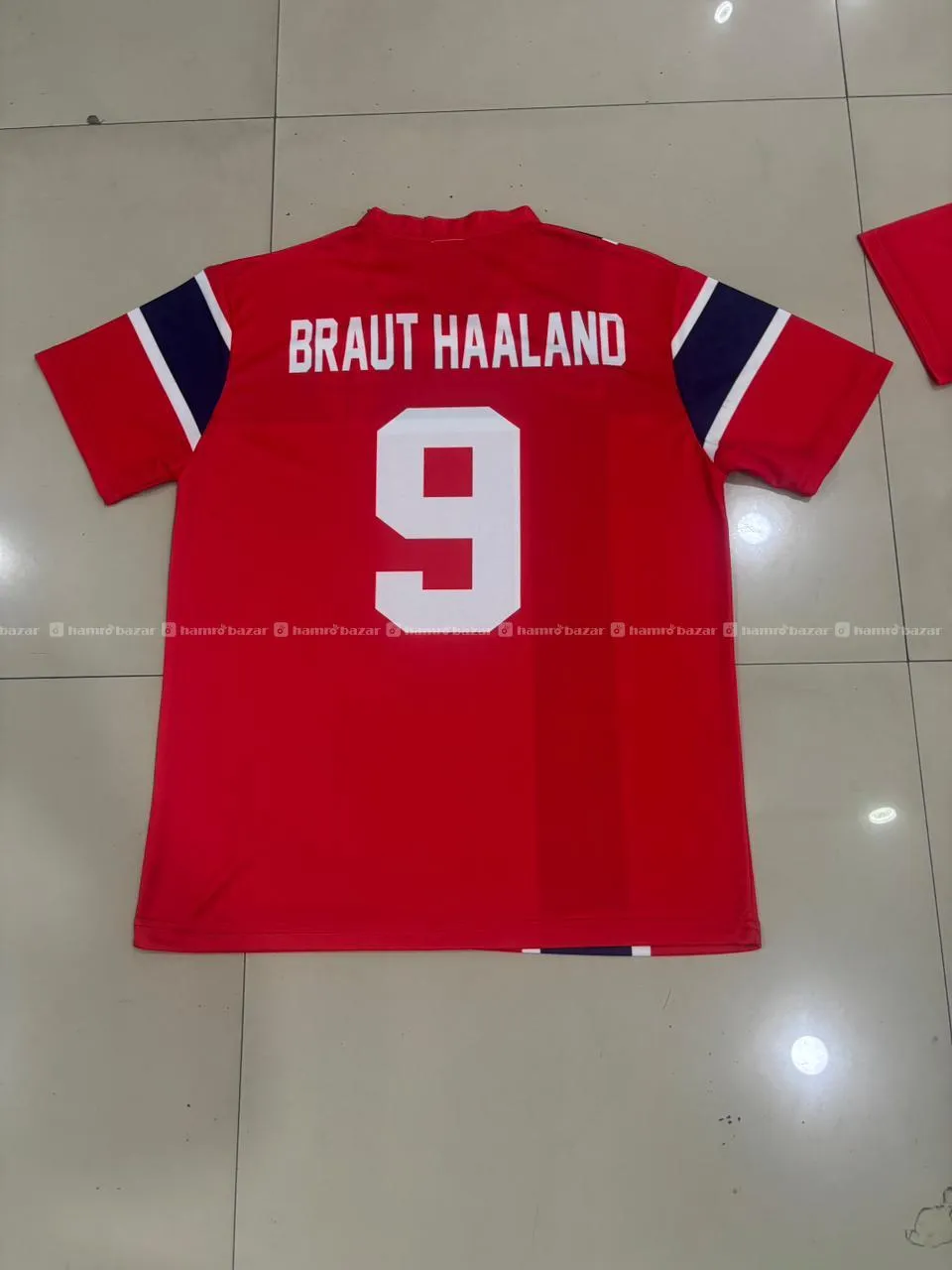 NORWAY JERSEY IN NEPAL. BRAUT HALAAND JERSEY 2