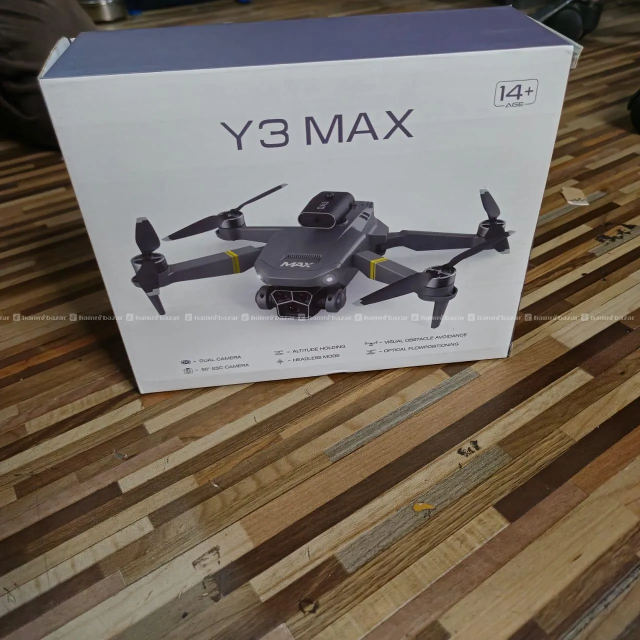 Y3 max triple camera Drone with HD CAMERA 6