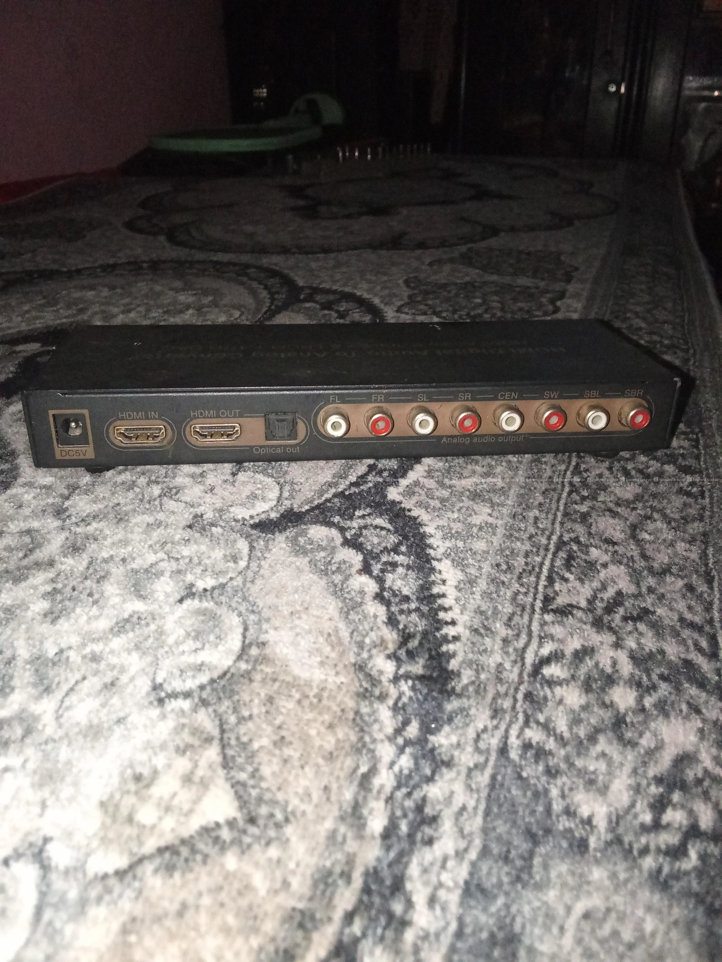 7.1 optical/hdmi input-output/analog system 5