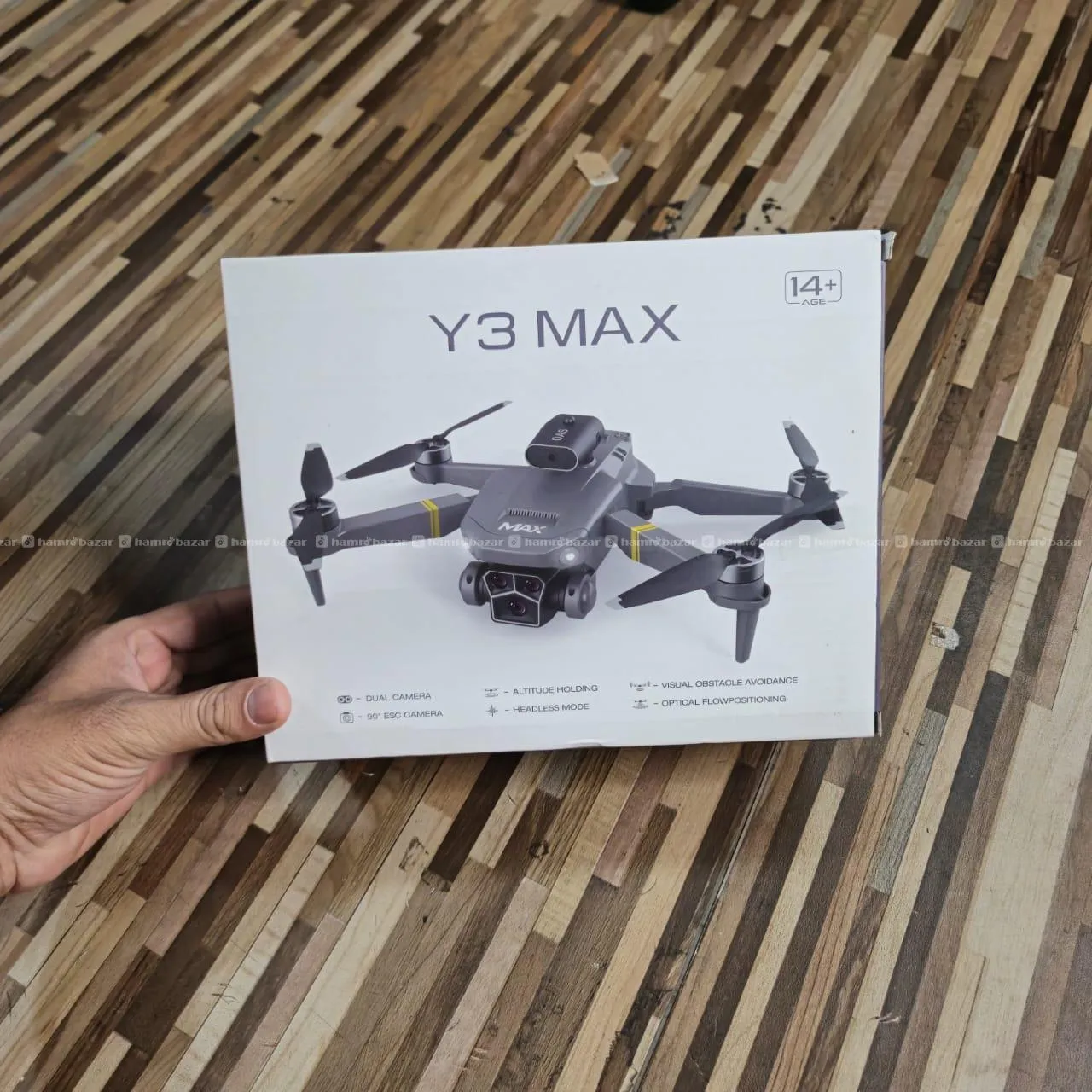 Y3 max triple camera Drone with HD CAMERA 7