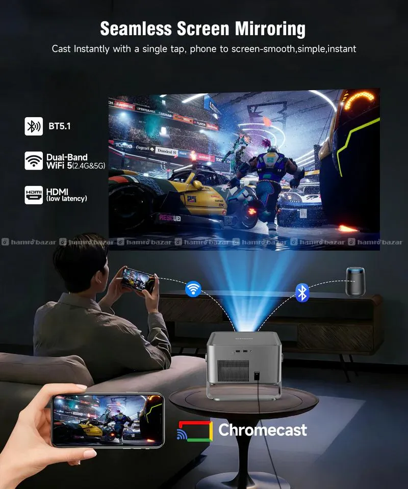 Magcubic HY450GT Projector 1100ansi full HD 6