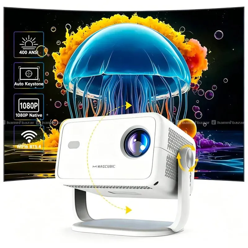 Magcubic L018 Projector 400ansi  1+16gb android 14 7