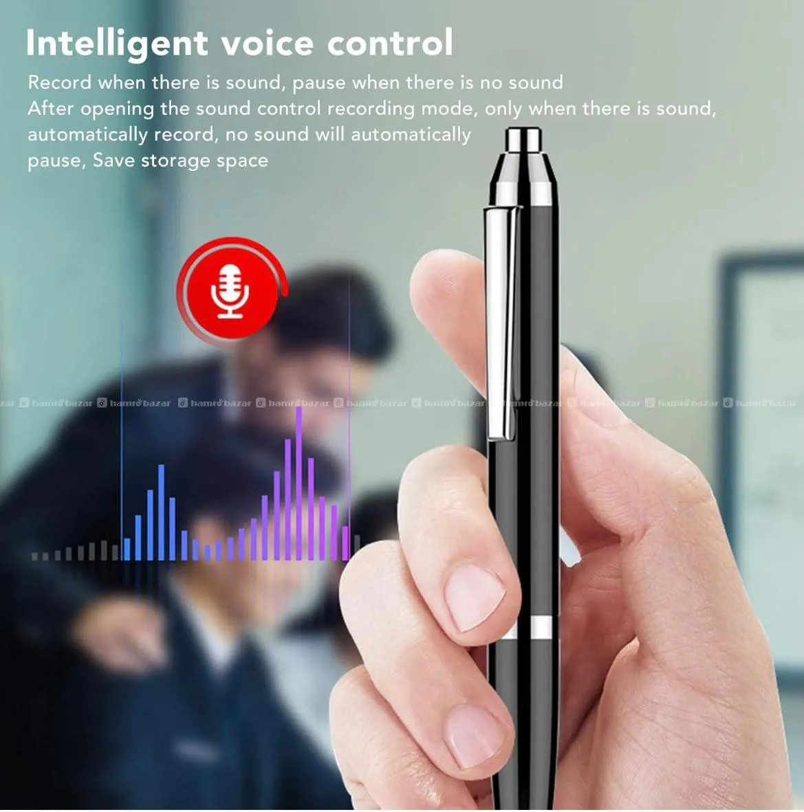 Pen Voice Recorder 4Gb Spy Pen Digital Voice 5
