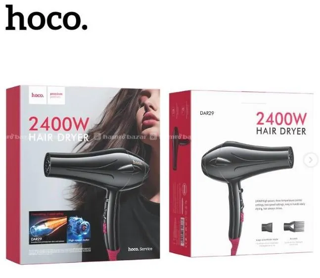 Hoco DAR48 1800W Professional Ionic Hair Dryer 6