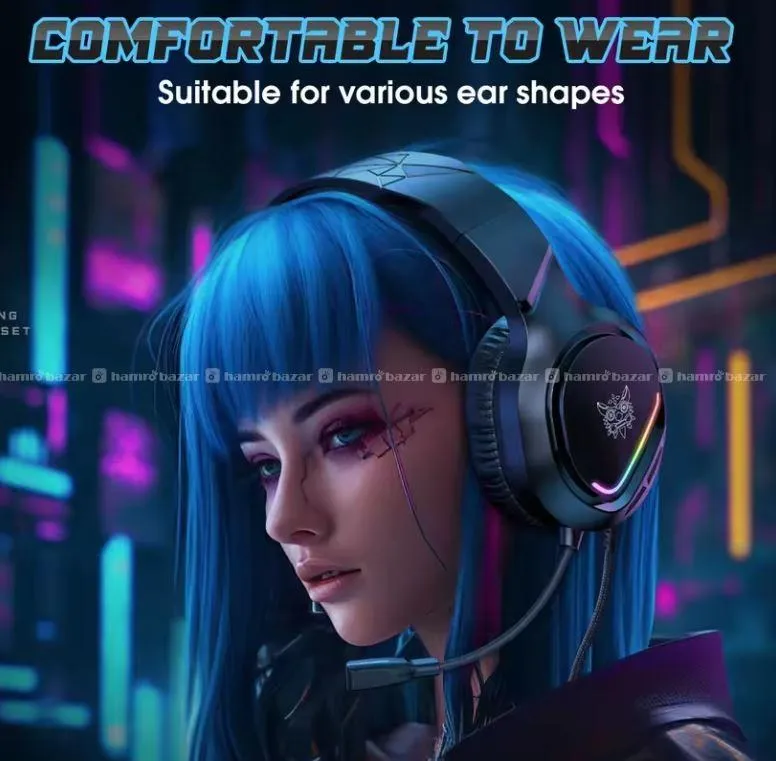 ONIKUMA X31 50mm Driver Wired Gaming Headphone 4