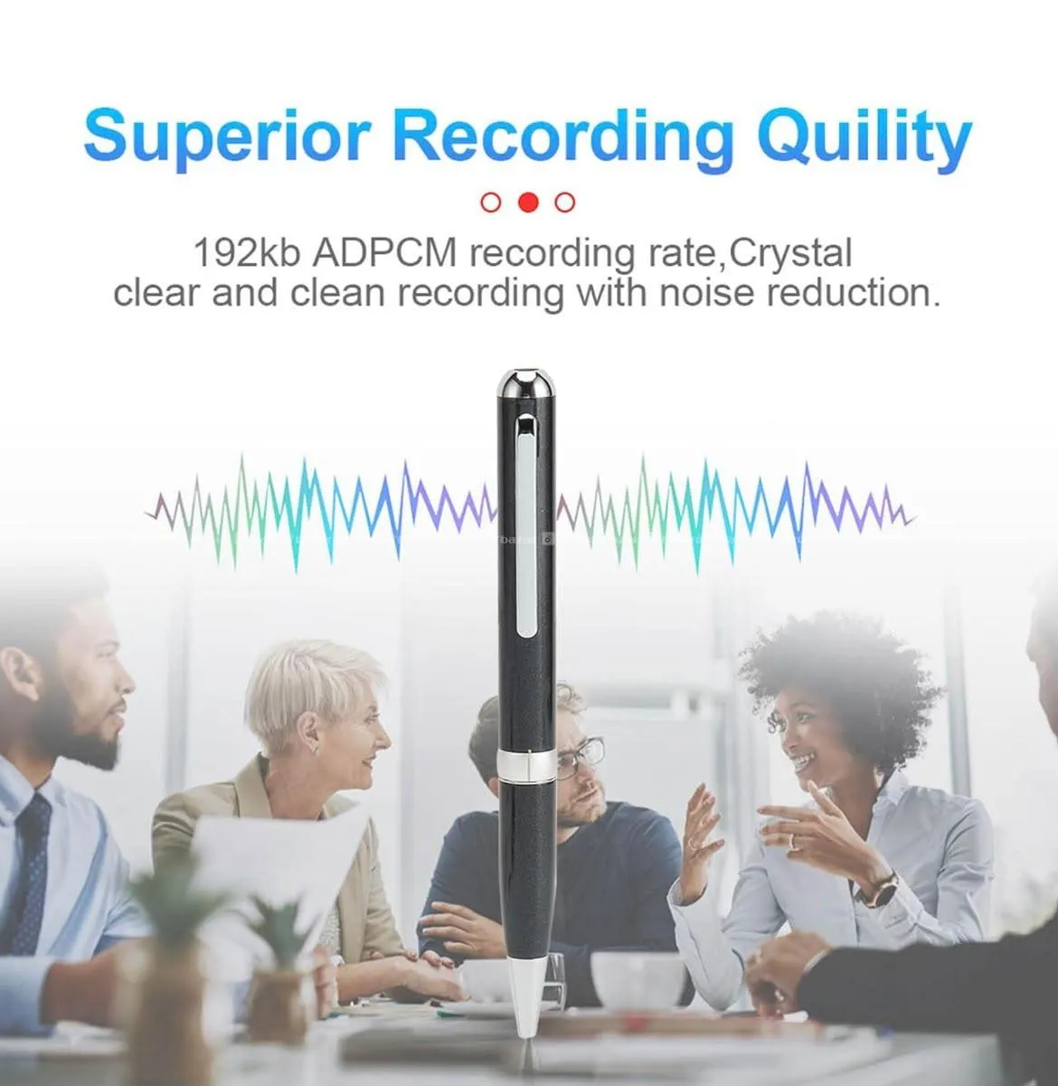 Pen Voice Recorder 4Gb Spy Pen Digital Voice 2