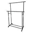 Double Garment Rack Stainless causel hanger 3