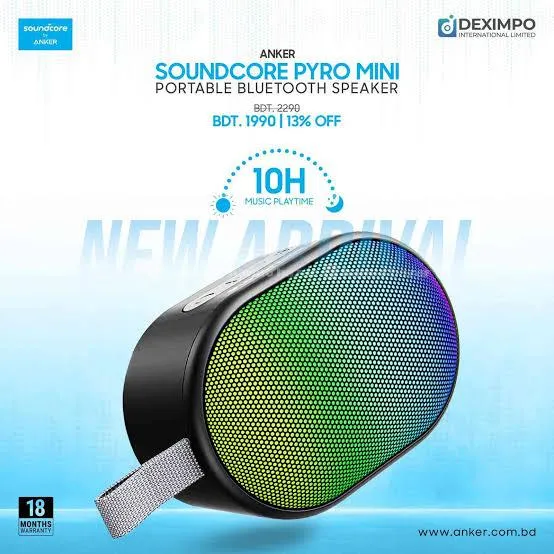 Soundcore Anker Pyro Mini Portable A31A0011 Speake 2