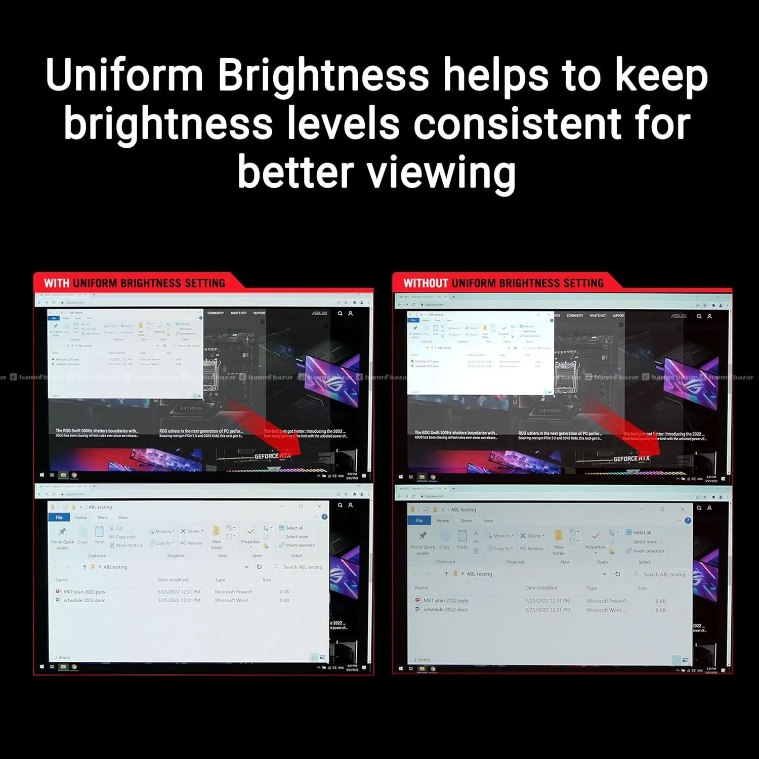 ASUS ROG STRIX XG27UCDMG / 27" QD-OLED 4k Monitor 3