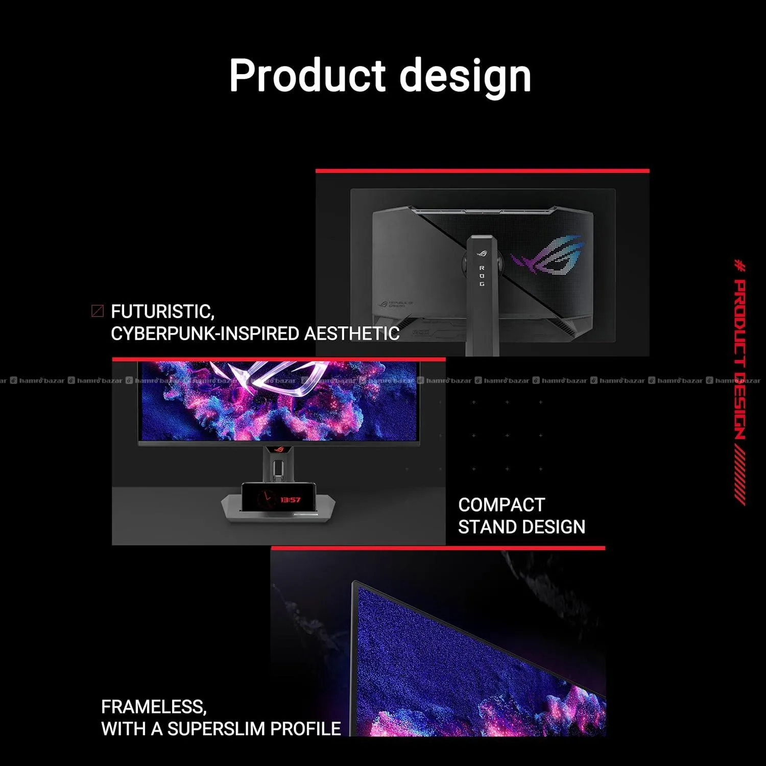 ASUS ROG STRIX XG27UCDMG / 27" QD-OLED 4k Monitor 7