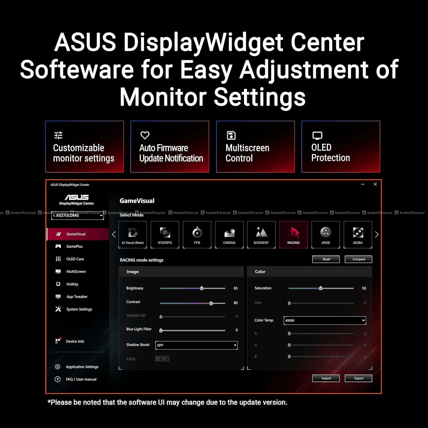 ASUS ROG STRIX XG27UCDMG / 27" QD-OLED 4k Monitor 4