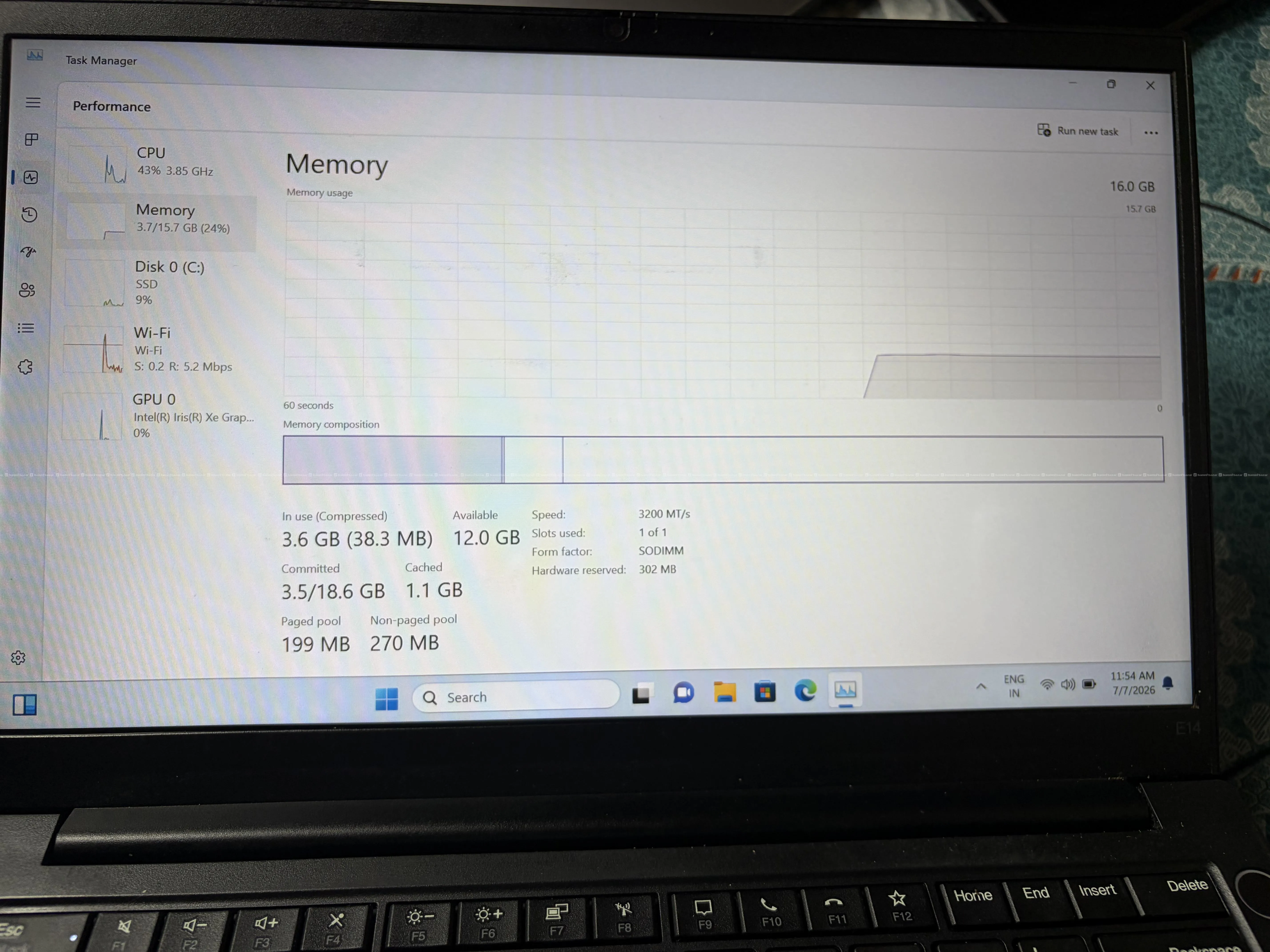 Lenovo Thinkpad E14 I5-11th generation 16/512 GB 2