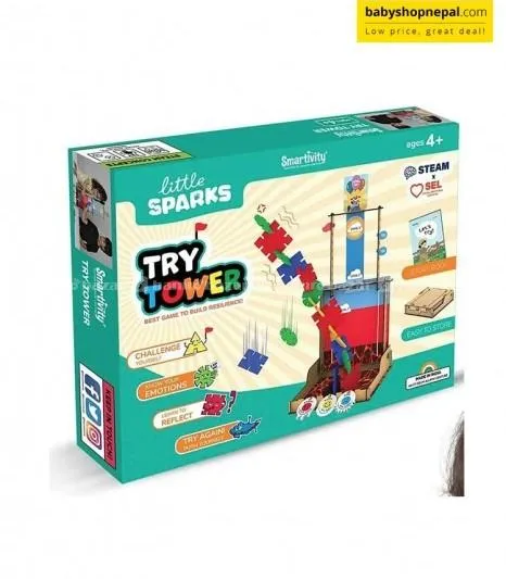 Smartivity Try Tower EQ Building Kit for Kids 6