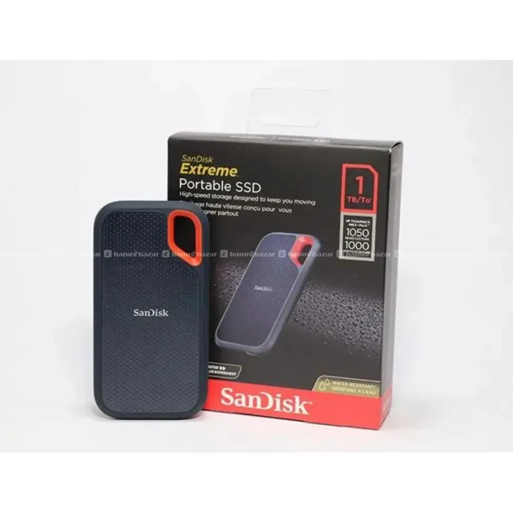 SANDISK 1TB Extreme Portable SSD Up to 1050MB/s 5