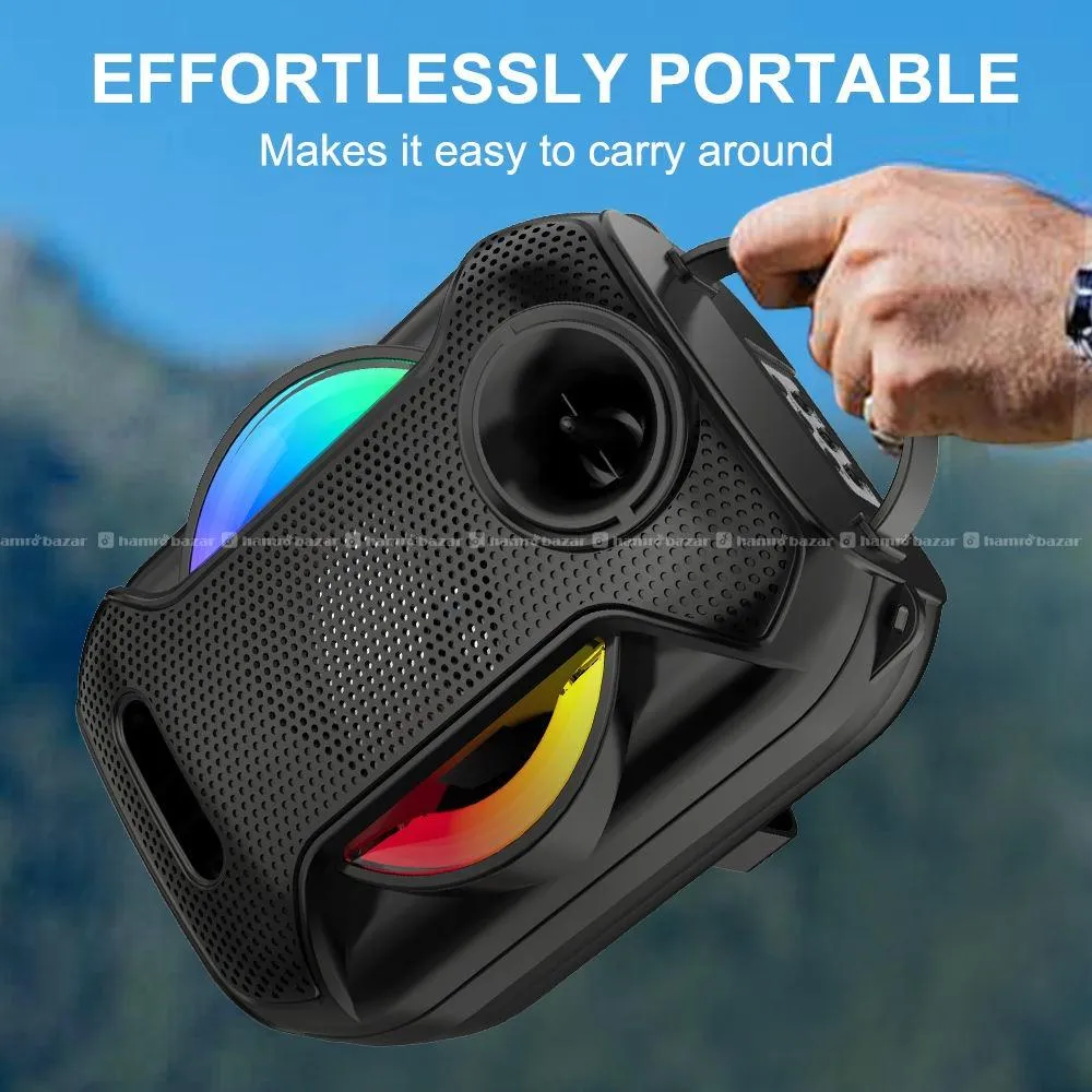 ZQS W4108 Portable Karaoke Speaker With Mic 3