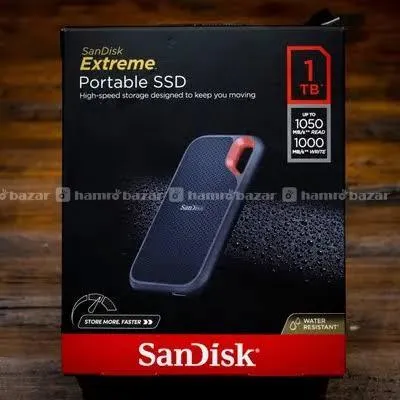 SANDISK 1TB Extreme Portable SSD Up to 1050MB/s 1