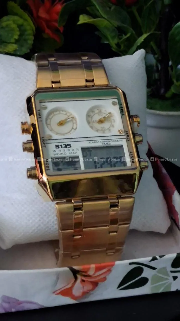 S135 Analog-Digital Dual Display Watch 4