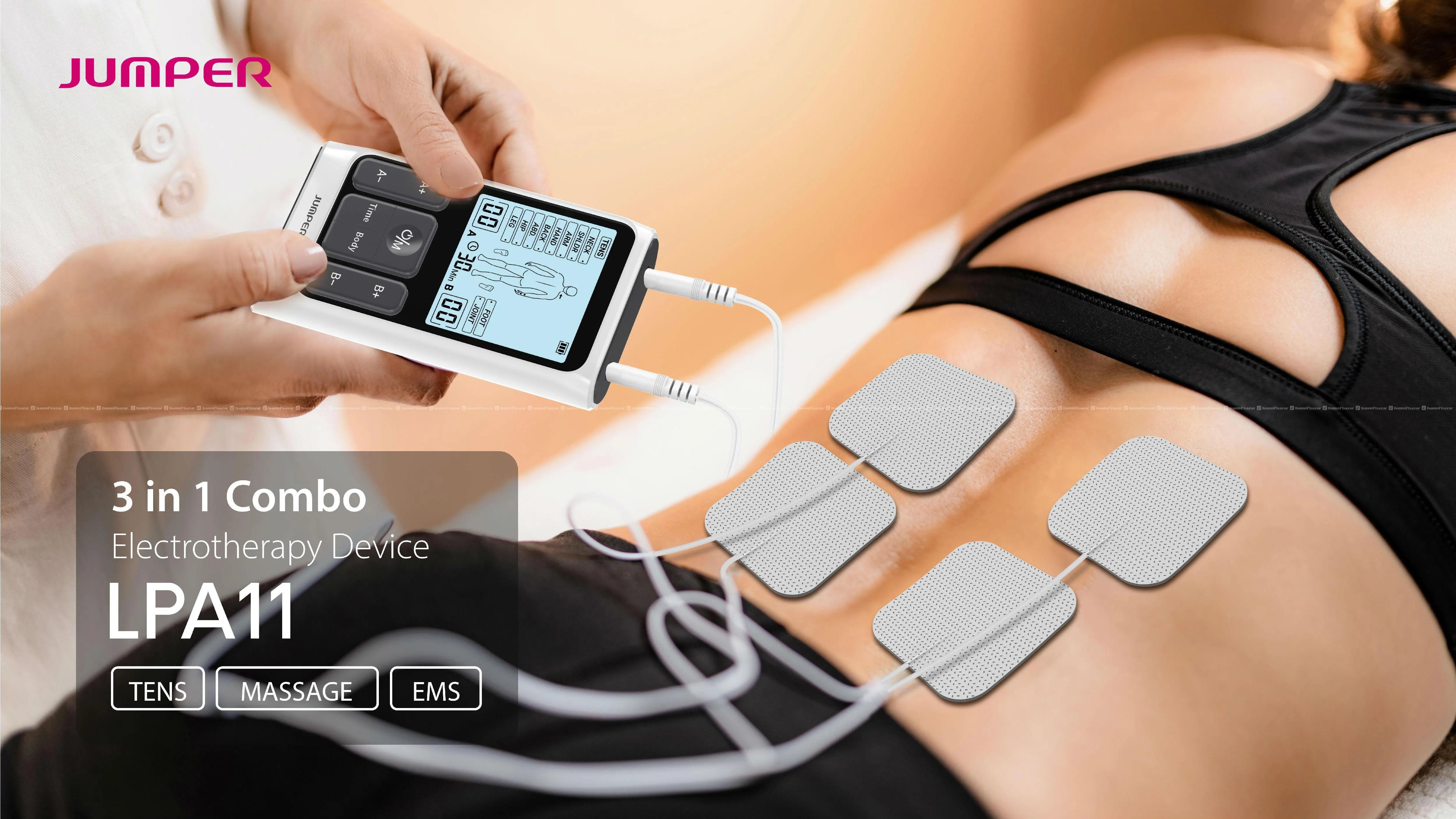 Tens Therapy Devices LPA11 Three In One 7