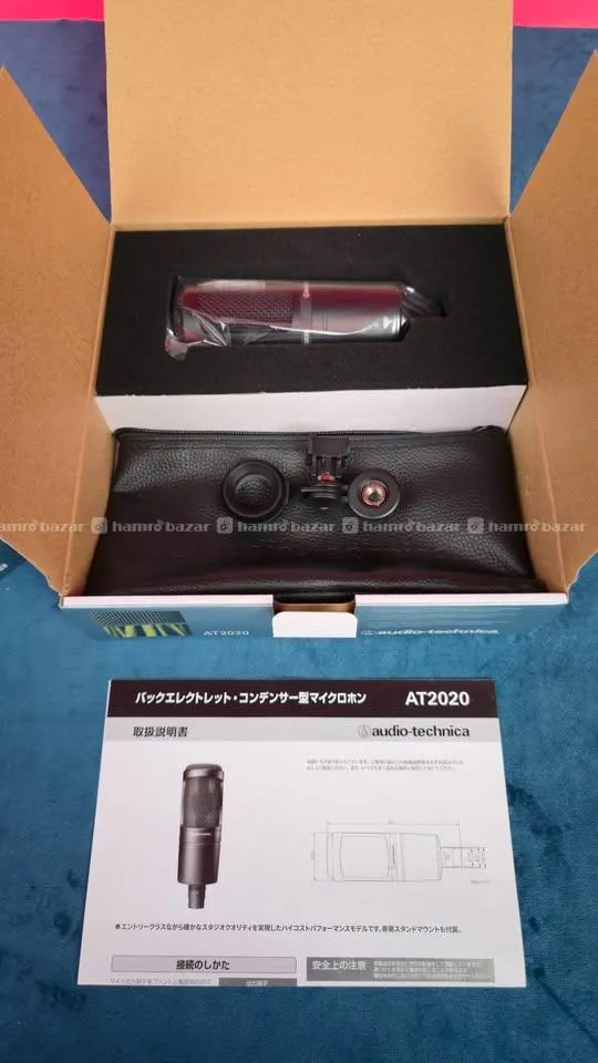 Audio-Technica AT2020 XLR Condenser Mic 🎙️ 2