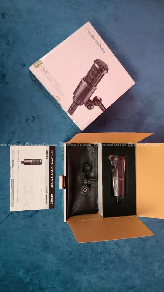Audio-Technica AT2020 XLR Condenser Mic 🎙️ 3