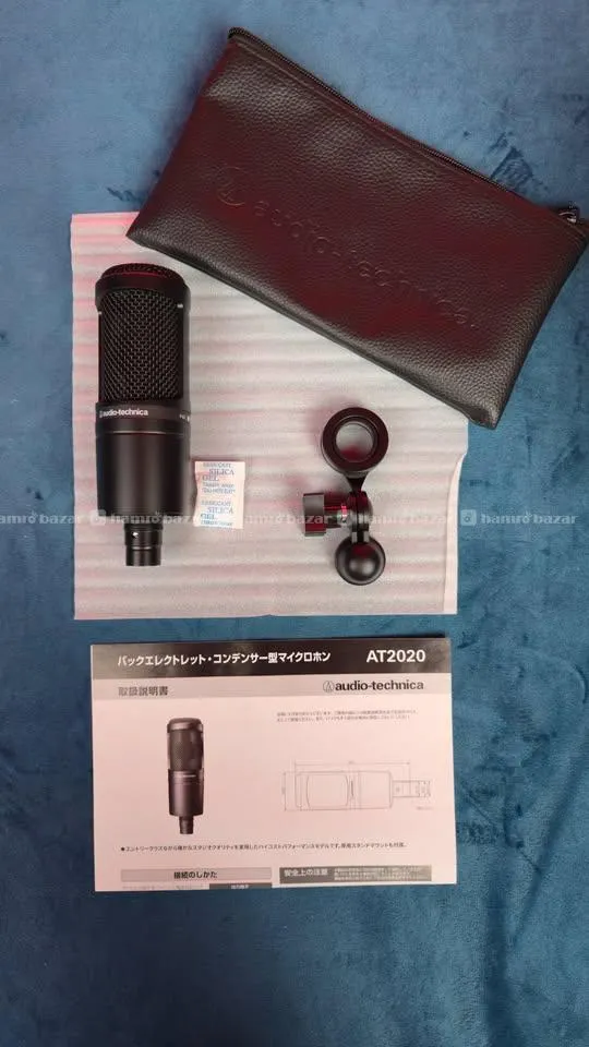 Audio-Technica AT2020 XLR Condenser Mic 🎙️ 5
