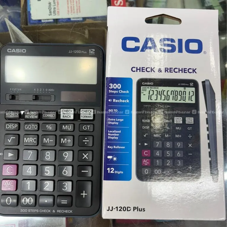 JJ -120D CASIO CALCULATOR šÆšµ 3