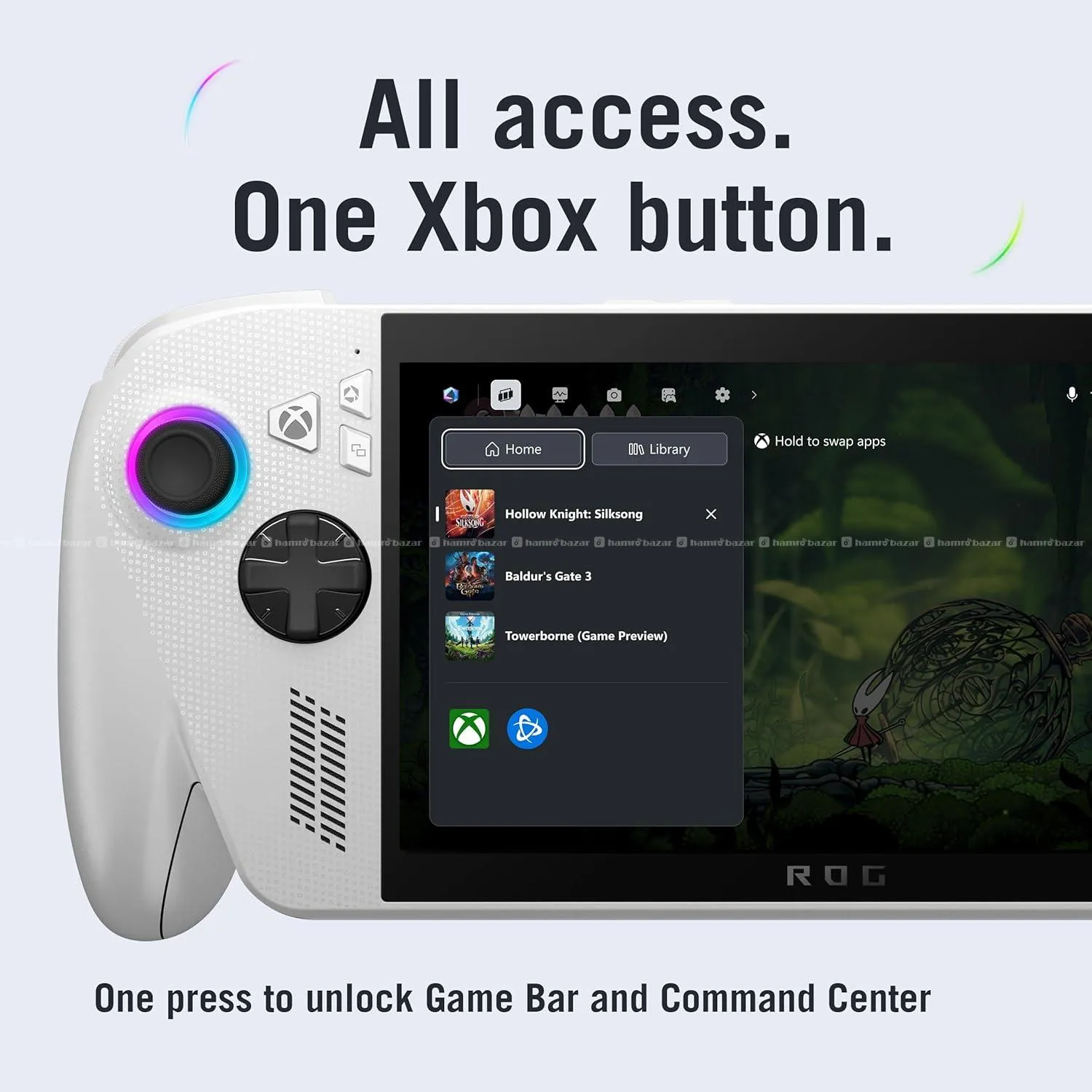 ASUS ROG Xbox Ally – 7” 1080p  handheld Gamepad 4