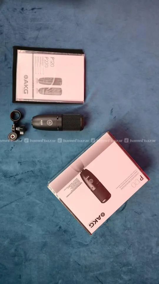 AKG P120 Condenser Mic 🎙️ 4