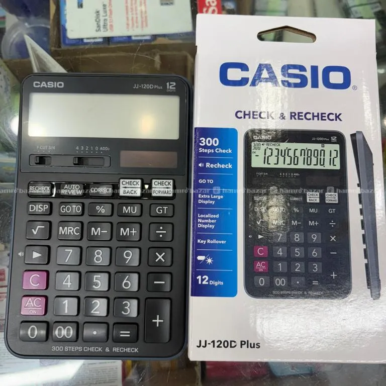 JJ -120D CASIO CALCULATOR šÆšµ 4